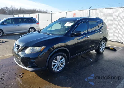 2014 Nissan Rogue Sv из США, поврежденный, VIN 5N1AT2MV2EC817212